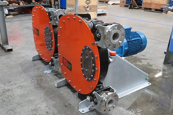 Two Abaque peristaltic pumps